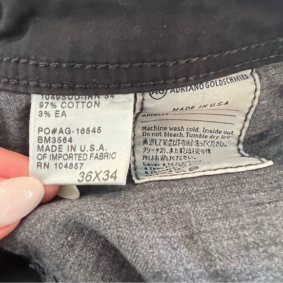 AG Adriano Goldschmied Men's The Protégé Straight Leg Pant Men’s Size 36 - Picture 6 of 6